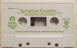 Various : Disney's Springtime Favorites (Cass, Album)
