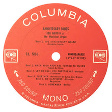 Load image into Gallery viewer, Ken Griffin (2) : Anniversary Songs (LP, Album, Mono, RE)