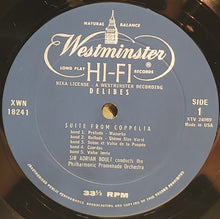Load image into Gallery viewer, Delibes*, Sir Adrian Boult, The Philharmonic Promenade Orchestra : Coppelia / Sylvia  (LP)