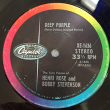 Load image into Gallery viewer, The Twin Pianos Of Henri Rose &amp; Bobby Stevenson : Deep Purple / Honeysuckle Rose  (7")