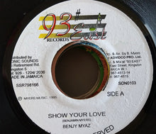 Load image into Gallery viewer, Benji Myaz : Show Your Love (7")