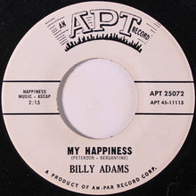 Load image into Gallery viewer, Billy Adams (13) : Big M / My Happiness (7", Single)