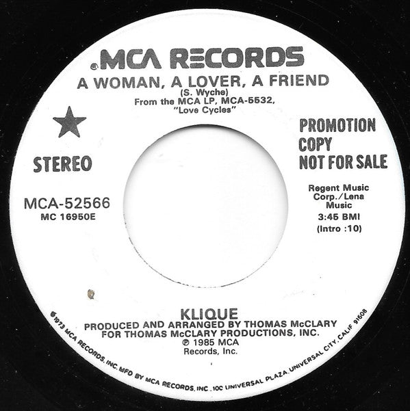 Klique : A Woman, A Lover, A Friend (7