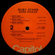 Load image into Gallery viewer, Ruby Starr : Scene Stealer (LP, Album, Win)