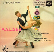 Load image into Gallery viewer, Henri René And His Orchestra : Perfect For Dancing - Waltzes (7", EP)