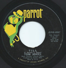 Load image into Gallery viewer, Tom Jones : Till (7")