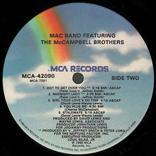 Load image into Gallery viewer, Mac Band Featuring The McCampbell Brothers : Mac Band (LP, Album)