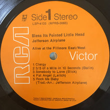 Load image into Gallery viewer, Jefferson Airplane : Bless Its Pointed Little Head (LP, Album, Ind)