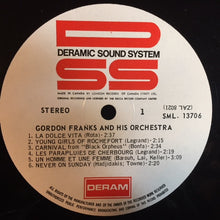Load image into Gallery viewer, Gordon Franks And His Orchestra : Strings In The Night (Continental Movie Themes) (LP, Album)