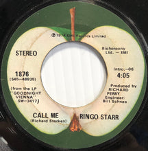 Load image into Gallery viewer, Ringo Starr : Only You / Call Me (7", Single, Jac)