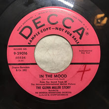 Load image into Gallery viewer, The Universal-International Orchestra : In The Mood / Pennsylvania 6-5000 (7", Mono, Promo)