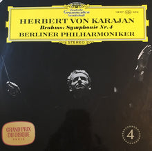 Load image into Gallery viewer, Johannes Brahms - Herbert von Karajan, Berliner Philharmoniker : Symphonie Nr. 4 (LP, Album, RP)