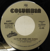 Load image into Gallery viewer, Andy Williams : Moon River (7", Single, RE)