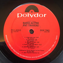 Load image into Gallery viewer, Pat Travers : Radio Active (LP, Album, 72 )