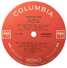 Load image into Gallery viewer, Ken Griffin (2) : Anniversary Songs (LP, Album, Mono, RE)