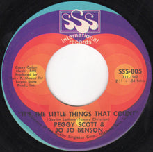 Load image into Gallery viewer, Peggy Scott &amp; Jo Jo Benson : Let&#39;s Spend A Day Out In The Country / It&#39;s The Little Things That Count (7&quot;, Single)
