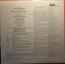 Load image into Gallery viewer, Adriano Banchieri, Claudio Monteverdi : The Foolish Old Man, 7 Madrigals (LP)