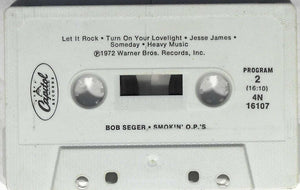 Bob Seger : Smokin' O.P.'S (Cass, Album, RE)