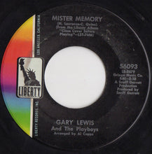 Load image into Gallery viewer, Gary Lewis &amp; The Playboys : Rhythm Of The Rain / Mister Memory (7", Single, Styrene)