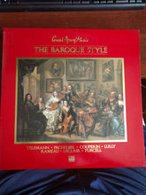 Load image into Gallery viewer, Georg Philipp Telemann, Johann Pachelbel, François Couperin, Jean-Baptiste Lully, Jean-Philippe Rameau, Jean-Marie Leclair, Henry Purcell : The Baroque Style (LP, Album, Ltd, Num, S/Edition)
