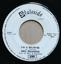 Load image into Gallery viewer, Neil Diamond : Red Red Wine / I'm A Believer (7")