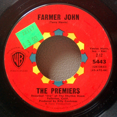 The Premiers : Farmer John / Duffy's Blues (7