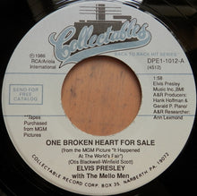 Load image into Gallery viewer, Elvis Presley : One Broken Heart For Sale / Devil In Disguise (7")