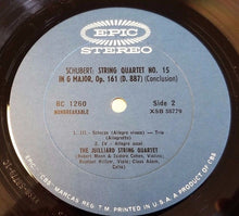 Load image into Gallery viewer, Juilliard String Quartet, Franz Schubert : String Quartet No.15 In G Major, Op.161 (D.887) (LP)