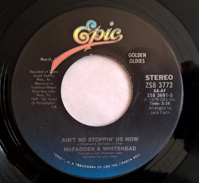 McFadden & Whitehead : Ain't No Stoppin' Us Now / Do You Want To Dance (7