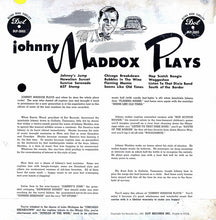 Load image into Gallery viewer, Johnny Maddox (2) : Johnny Maddox Plays (LP)