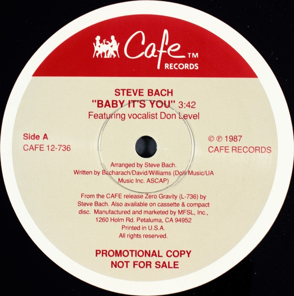 Steve Bach : Zero Gravity (12