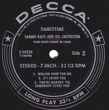 Load image into Gallery viewer, Sammy Kaye And His Orchestra : Dancetime (7&quot;, Jukebox)