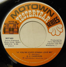 Load image into Gallery viewer, G.C. Cameron : It&#39;s So Hard To Say Goodbye To Yesterday (7&quot;, Single, RE)