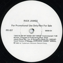 Load image into Gallery viewer, Rick James : She Blew My Mind (69 Times) (12&quot;, Promo)