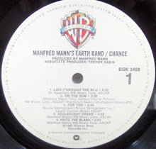Load image into Gallery viewer, Manfred Mann's Earth Band : Chance (LP)