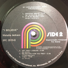 Load image into Gallery viewer, Mahalia Jackson : I Believe (LP, Comp, RE)