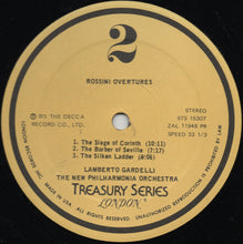 Load image into Gallery viewer, Gioacchino Rossini - New Philharmonia Orchestra : Overtures (LP, RE)