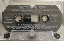 Load image into Gallery viewer, Billy Sprague : I Wish (Cass, Comp)