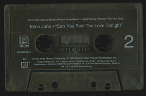 Elton John : Can You Feel The Love Tonight (Cass, Single, Bla)