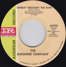 Load image into Gallery viewer, The Sunshine Company : Let's Get Together / Sunday Brought The Rain (7", Single, Promo)
