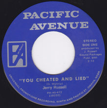 Load image into Gallery viewer, Jerry Russell (3) : You Cheated And Lied / Love Letters In The Sand (7", Single)