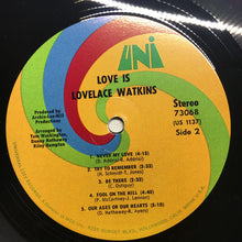 Load image into Gallery viewer, Lovelace Watkins : Love Is (LP)