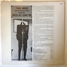 Load image into Gallery viewer, Frank Sinatra : Softly, As I Leave You (LP, Album)