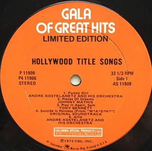 Various : Music Of Holly-Wood, Gala of Greatest Hits (4xLP, Comp, Ltd + Box)