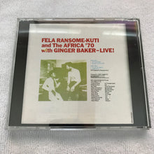 Load image into Gallery viewer, Fela Kuti And Africa 70 With Ginger Baker : Live! (CD, Album, RE)
