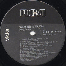 Load image into Gallery viewer, Dolly Parton : Great Balls Of Fire (LP, Album, RE, Gat)