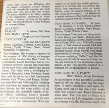 Load image into Gallery viewer, Benny Goodman : The Famous 1938 Carnegie Hall Jazz Concert - Vol. 2 (3x7", EP)