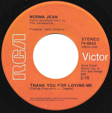 Load image into Gallery viewer, Norma Jean (2) : Thank You For Loving Me (7")