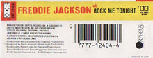 Load image into Gallery viewer, Freddie Jackson : Rock Me Tonight (Cass, Album, XDR)