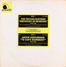 Load image into Gallery viewer, The Moonlighters / Jackie DeShannon : Midnight In Memphis / To Love Somebody (12&quot;, Promo)